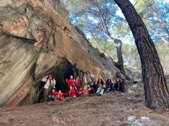 Mağara'da mola